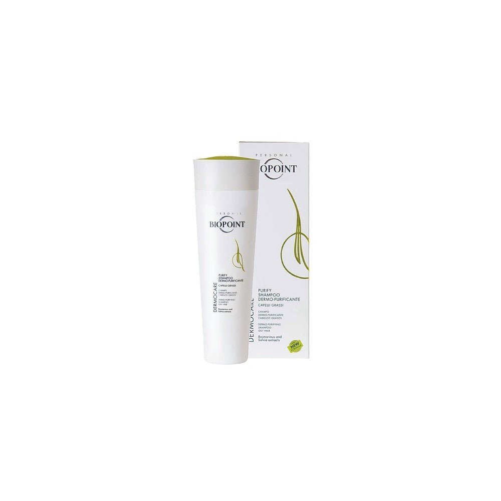 Biopoint Dermopurificante Shampoo 200ml Capelli Grassi – Capelli Purificati Freschi Equilibrati
