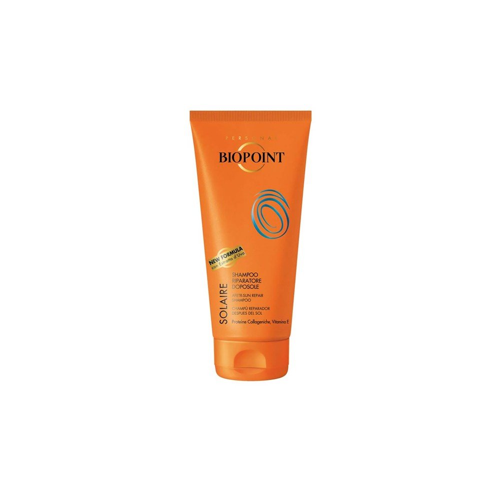 Biopoint Shampoo Riparatore Doposole 200ml – Detersione Delicata e Riparazione Capelli