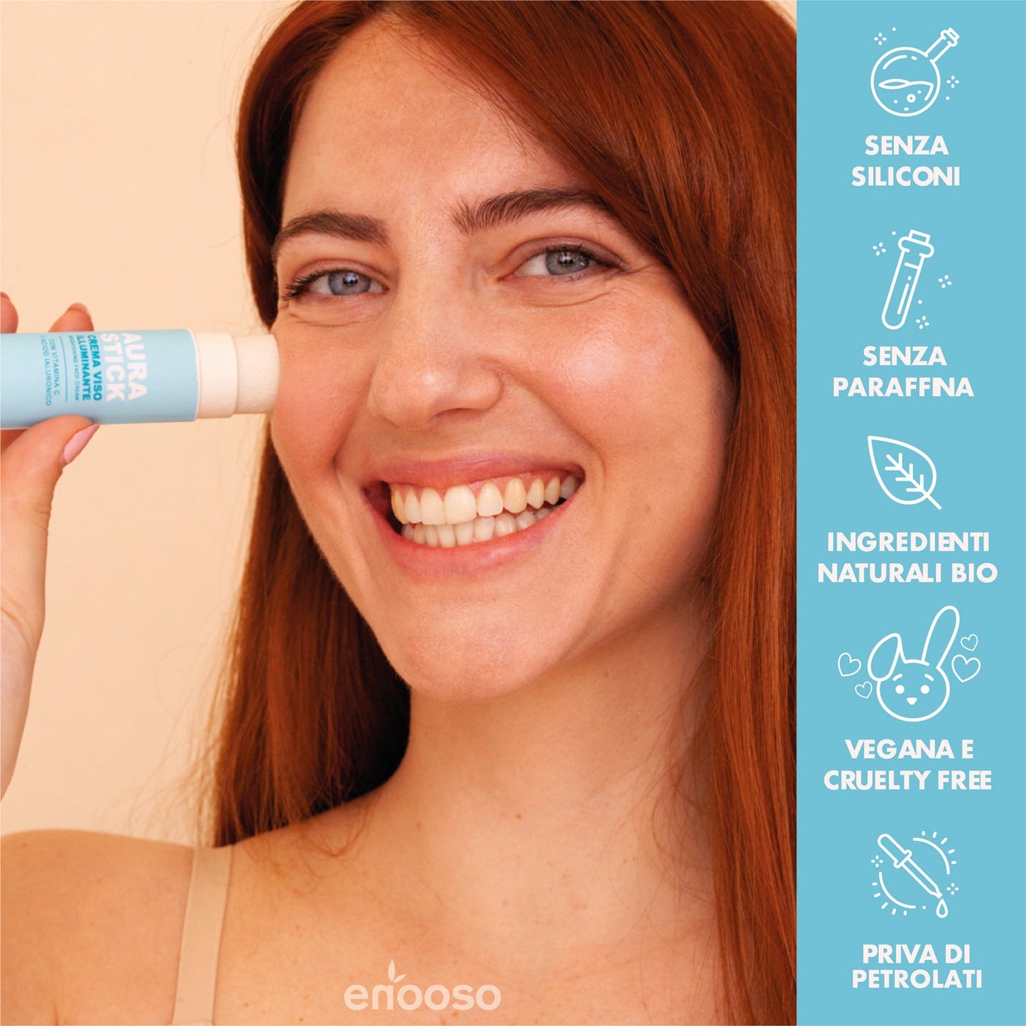 Crema viso illuminante - Aura Stick