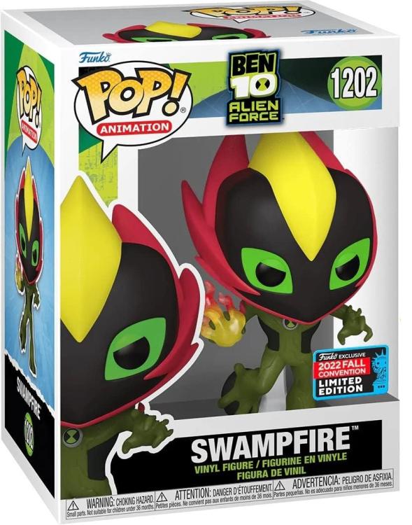 Funko Pop ! Animation Ben 10 Alien Force (1202) Swampfire - Limited Edition 9Cm