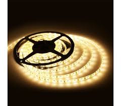 LED Streifen SMD 5050 5 Meter 12V IP66 Selbstklebend Flexible LED-Spule Gelb