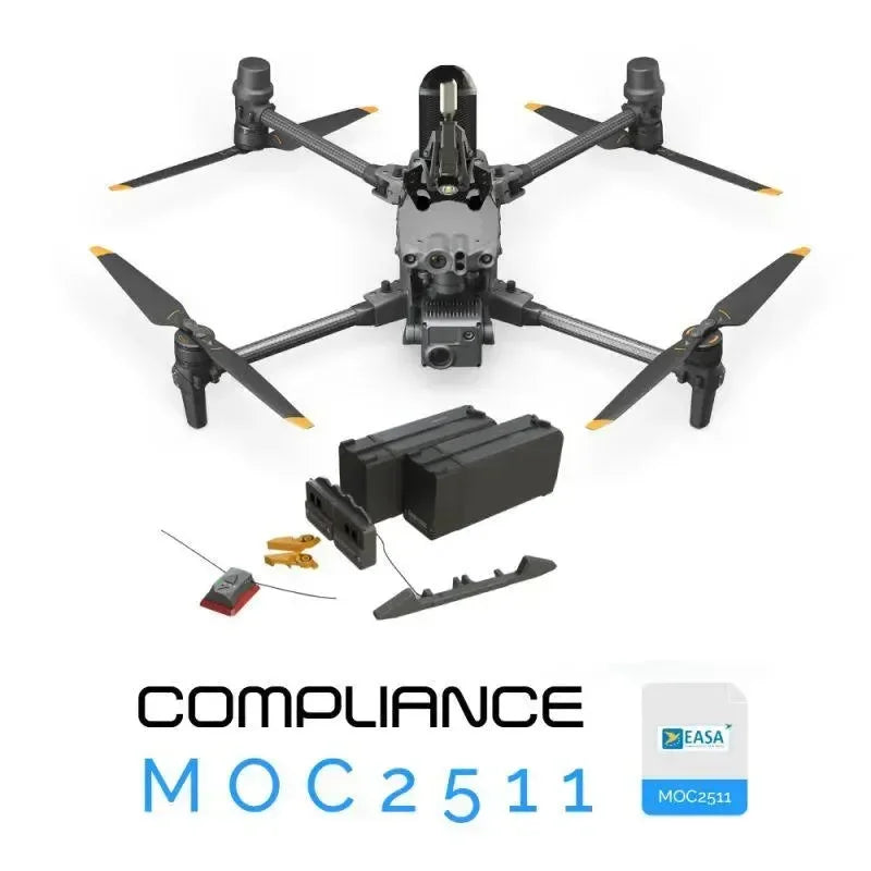 Dronavia Zephyr Paracadute + Terminatore FTS Esterno MOC 2511 per DJI Matrice 30 (certificato EASA)