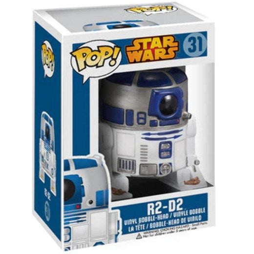 Funko Pop ! Star Wars - (31) R2-D2 Vinyl Figure 9Cm Guerre Stellari