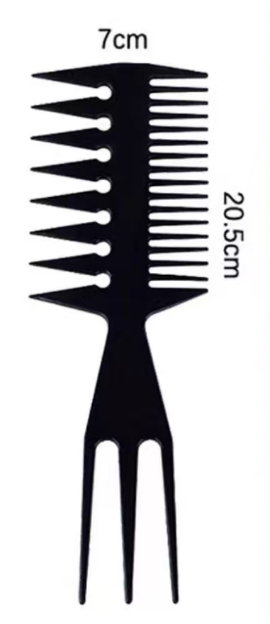 PROFESSIONAL TOOTHED COMB 7X20.5CM