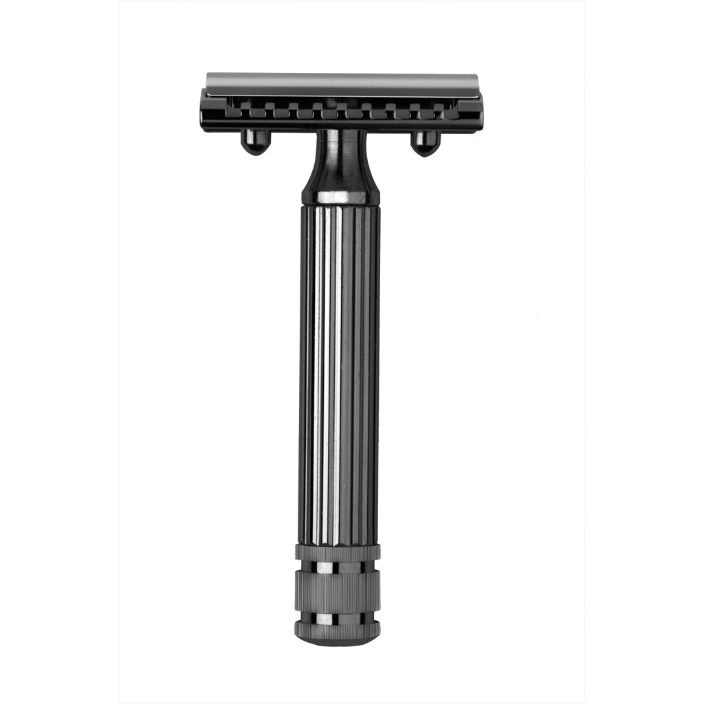 Fatip Rasierhobel Black Metal Closed Comb Art. 42123