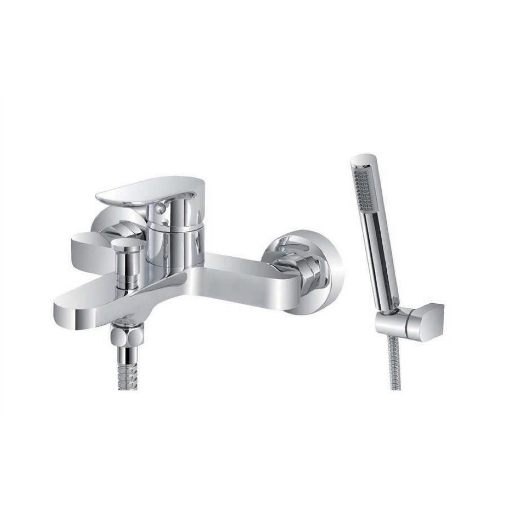 Ferdiras Miscelatore monocomando esterno per vasca con duplex serie kreo