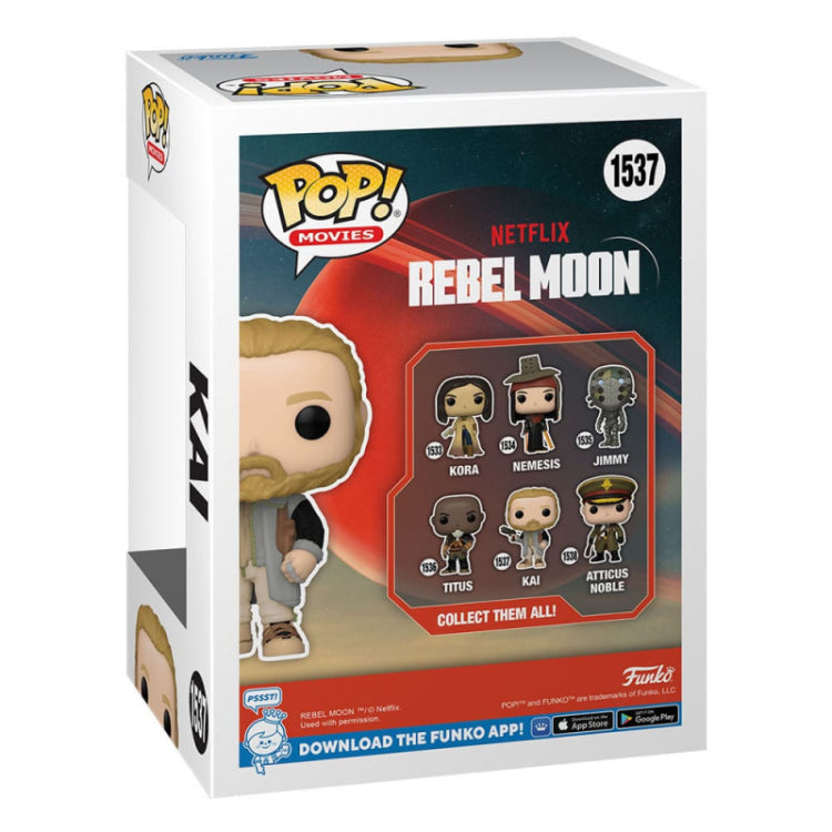 Funko Pop ! Movies Rebel Moon - (1537) Kai Vinylfigur 9 cm Netflix Film