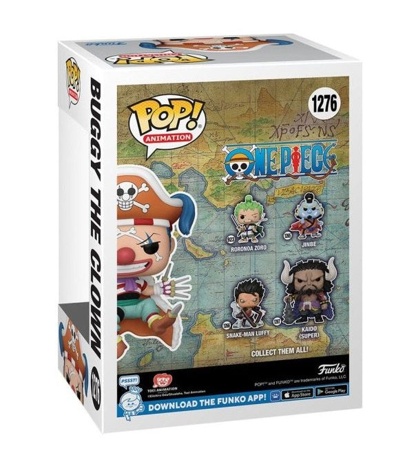 Funko Pop! Animation – One Piece (1276) Buggy der Clown Sonderedition 9cm
