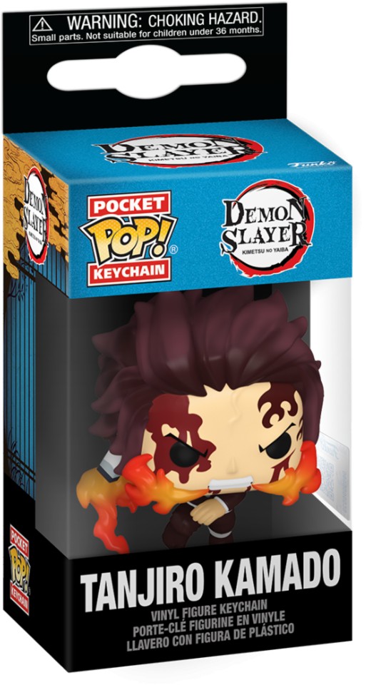 Funko Pop! Keychain Animation - Demon Slayer (Tanjiro Kamado (Dancing)) Keychain