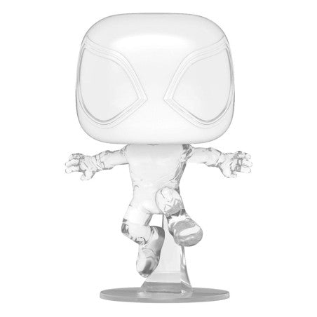 Funko Pop! Marvel Across The Spider-Verse - (1223) Spider-Man Transparent Exm