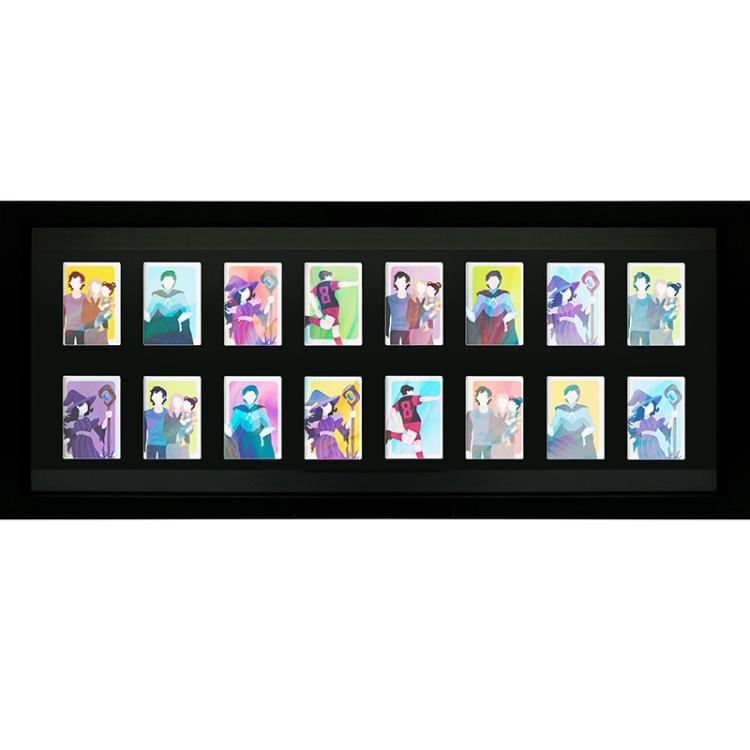 Gb Eye Rahmen für 16 Sammelkarten Spiel Sammlerkarte 30,5x76,2cm