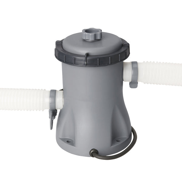 Pompa filtro a cartuccia 3.028 lt/h per piscine, facile installazione