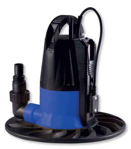 Tauchpumpe für Klarwasser 400W mit automatischem Sensor
