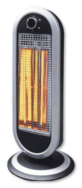 2-Element Carbon Heater - Oscillating with Anti-Tip Safety