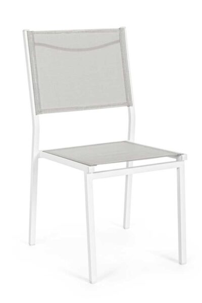 Hilde Outdoor-Stuhl aus Aluminium und Textilene
