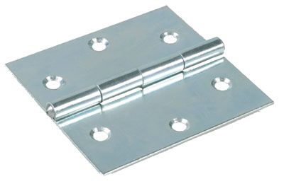 Scharniere Stahl verzinkt 57x42 mm schwer mit herausnehmbarem Stift