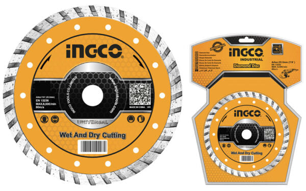 INGCO Diamond Blade 115x22.2mm – Ultra-Thin, High Precision