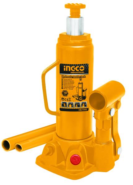 Cric Idraulico a Bottiglia INGCO 10 Ton – Potente e Sicuro
