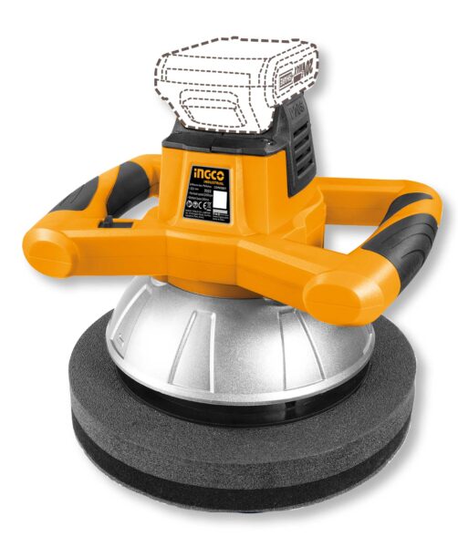 20V Cordless Polisher - 2500 rpm, 254 mm disc