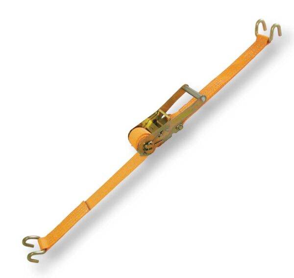 Polyester-Zurrgurt mit Ratsche und U-Haken 50mm × 9m