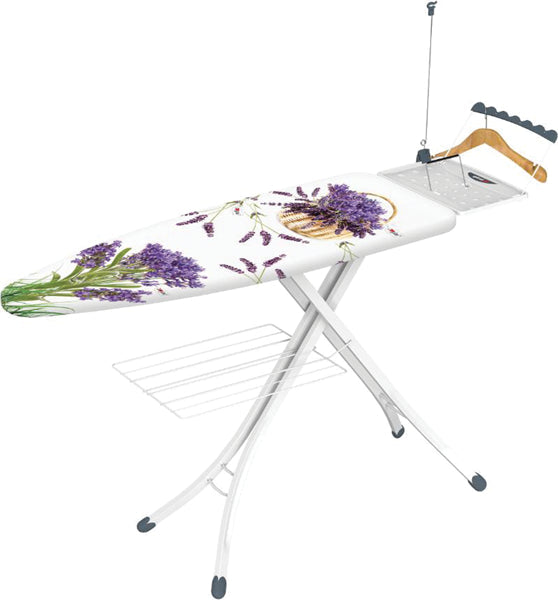 Framar Golden Ironing Board – 130x44 cm – With Boiler Rest and Accessories