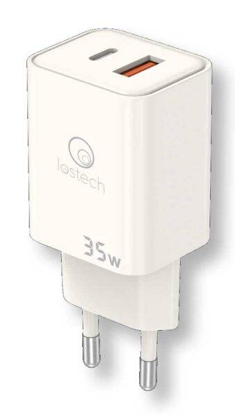 Caricatore 35W USB + USB-C ricarica rapida universale