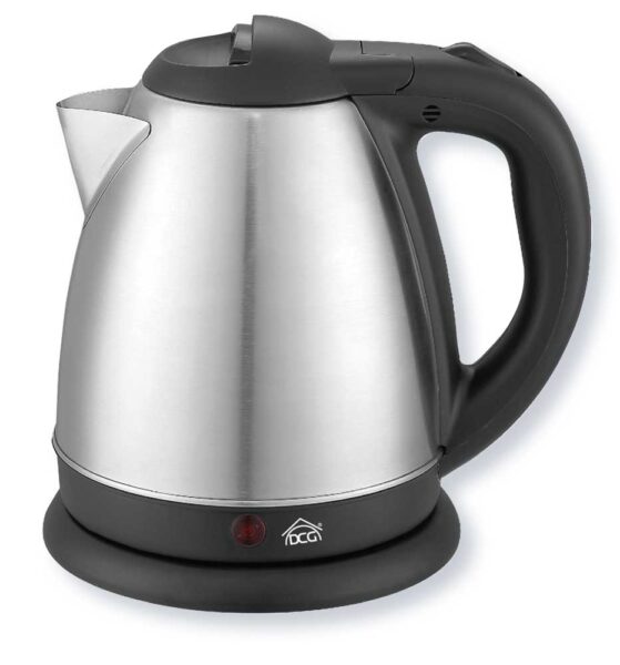 Kabelloser Wasserkocher aus Edelstahl, 1,5 Liter, 1500W