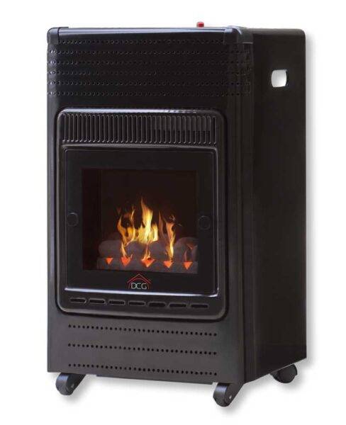 Gasofen DCG Flammen-Effekt mit Glasfenster 3,4kW