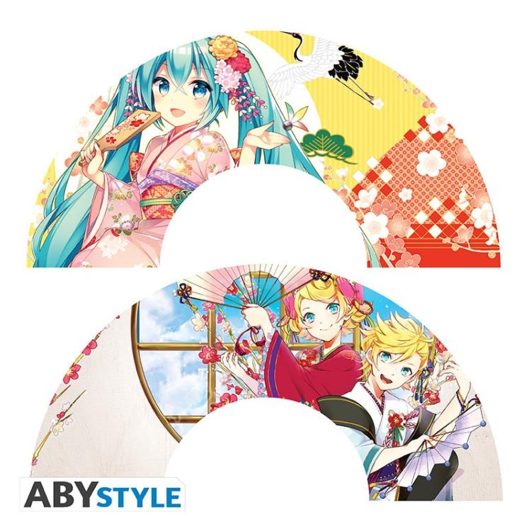 Abysyle - Fächer von (Hatsune Miku) Fans von Hatsune Miku UND Kimono Twins Rin & Len