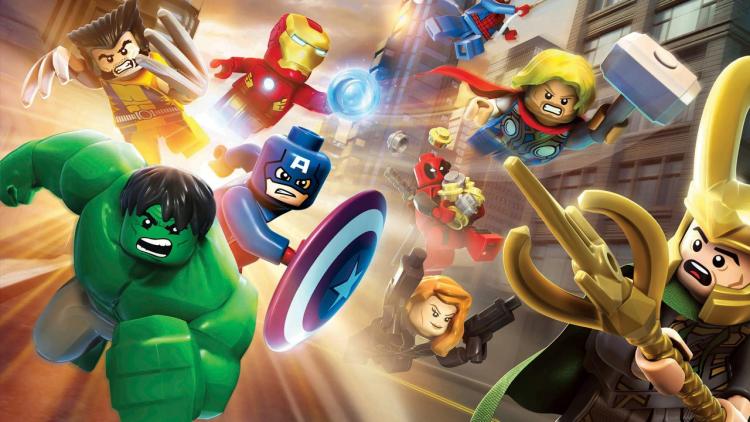 Lego Marvel Super Heroes Ps4 Spiel Videospiel Playstation 4 Italienisch Neu Ita