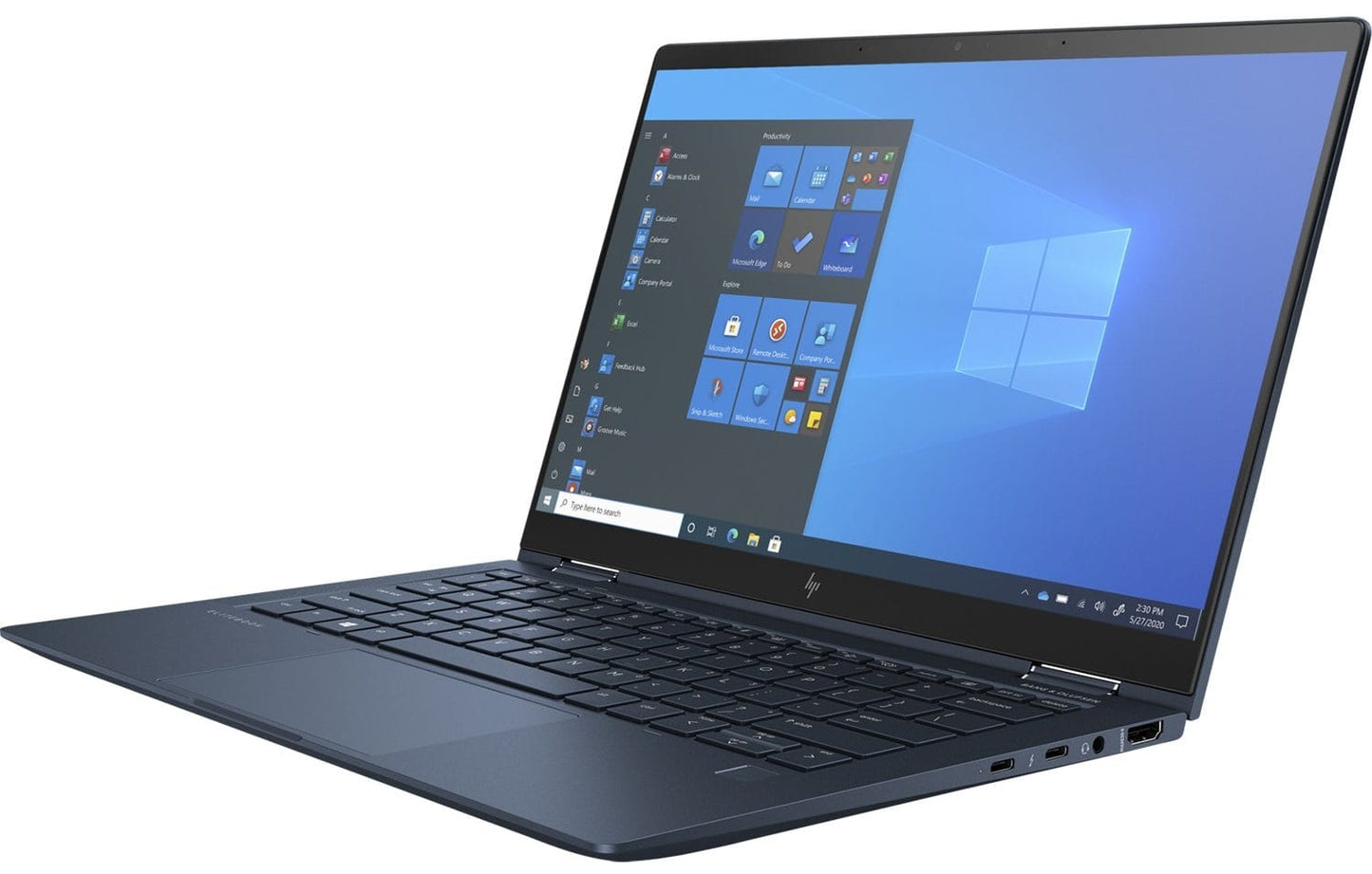 HP Elite Dragonfly G2 13.3" TouchScreen, i7, 16 GB, 512 GB SSD, LTE, Win 11 Pro (B)