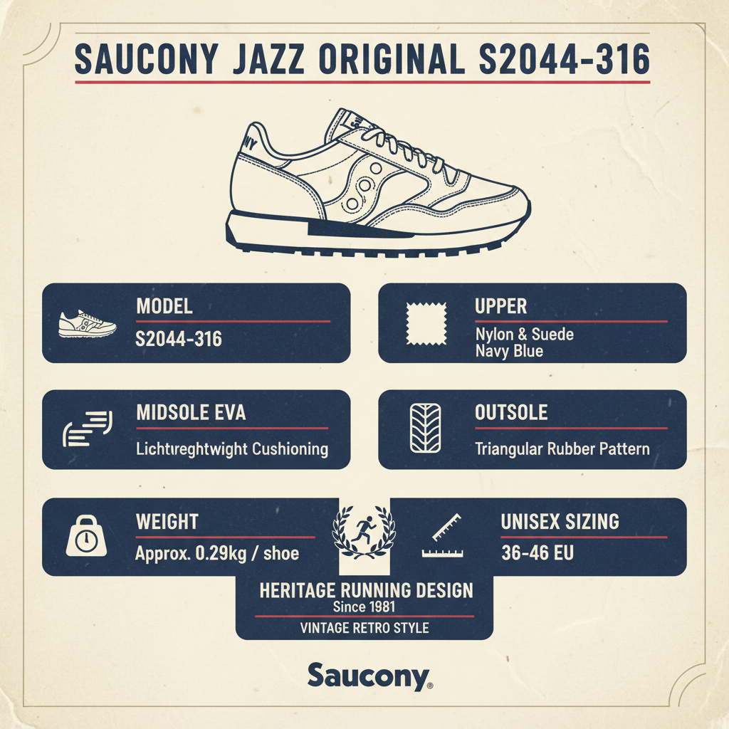 Saucony Jazz S2044 316 - Sneakers Unisex Adulto