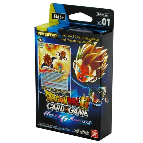 BANDAI – KARTENSPIEL DRAGON BALL SUPER EXPERT DECK 01 UNIVERSE 6 ASSAILANTS