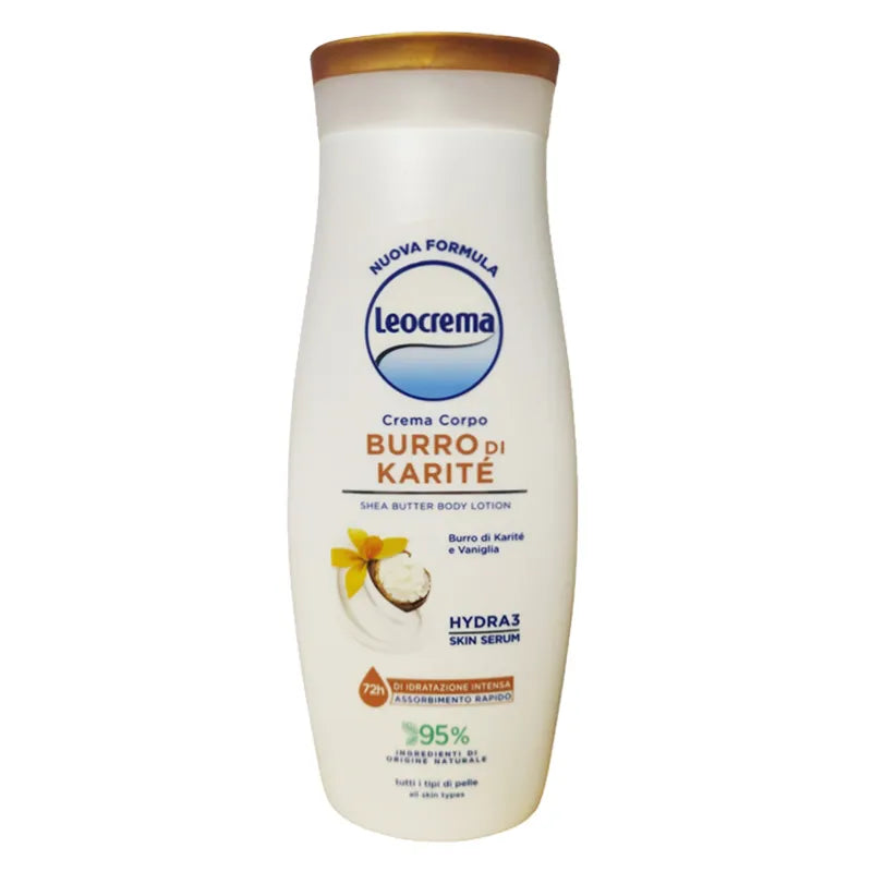LEOCREMA BURRO DI KARITE' CREMA CORPO FLUIDA 400 ML