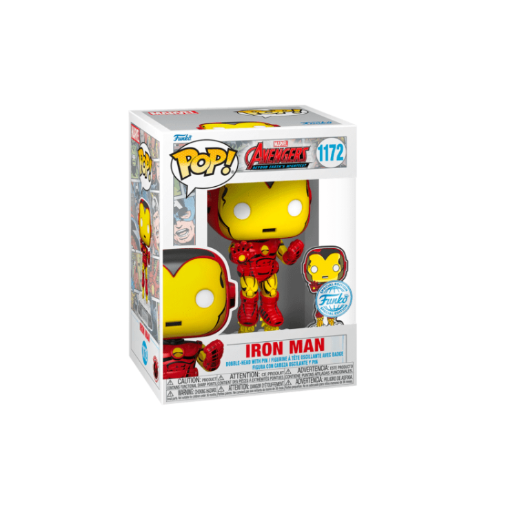 Funko Pop! Marvel Avengers – (1172) Iron Man Special Edition Vinyl-Figur 9 cm