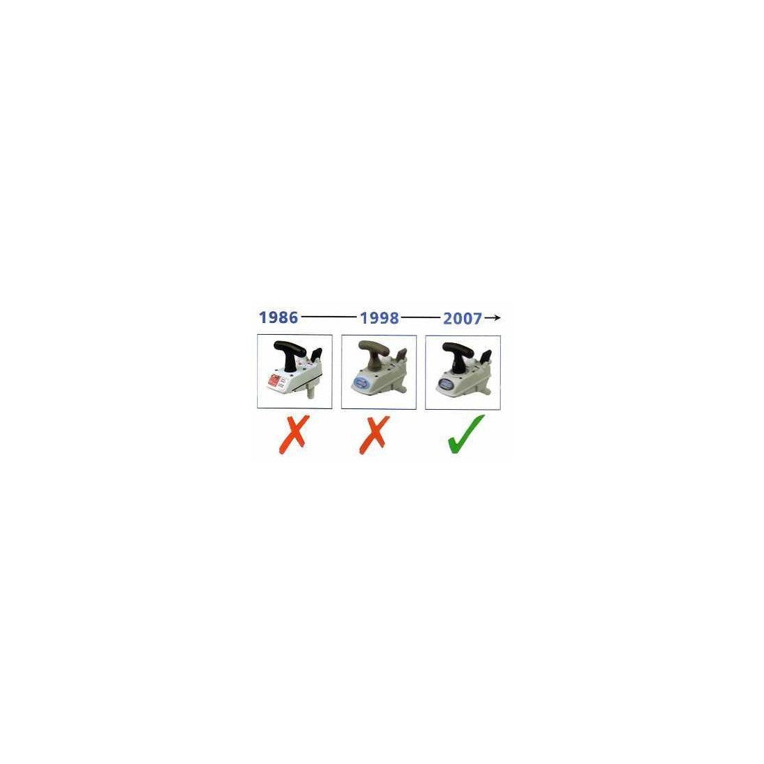 Jabsco Service Kit Toilet 2008 Maniglia Blu
