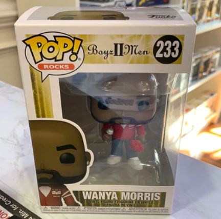 Funko Pop! Rocks - Boyz II Men Wanya Morris (233) Vinyl Figur Soul R&B Musik