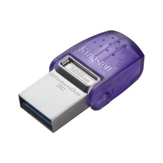 Kingston Pendrive 128Gb Micro Duo Otg Type-C Dtduo3C/128Gb Usb 3.1 Chiavetta Pc