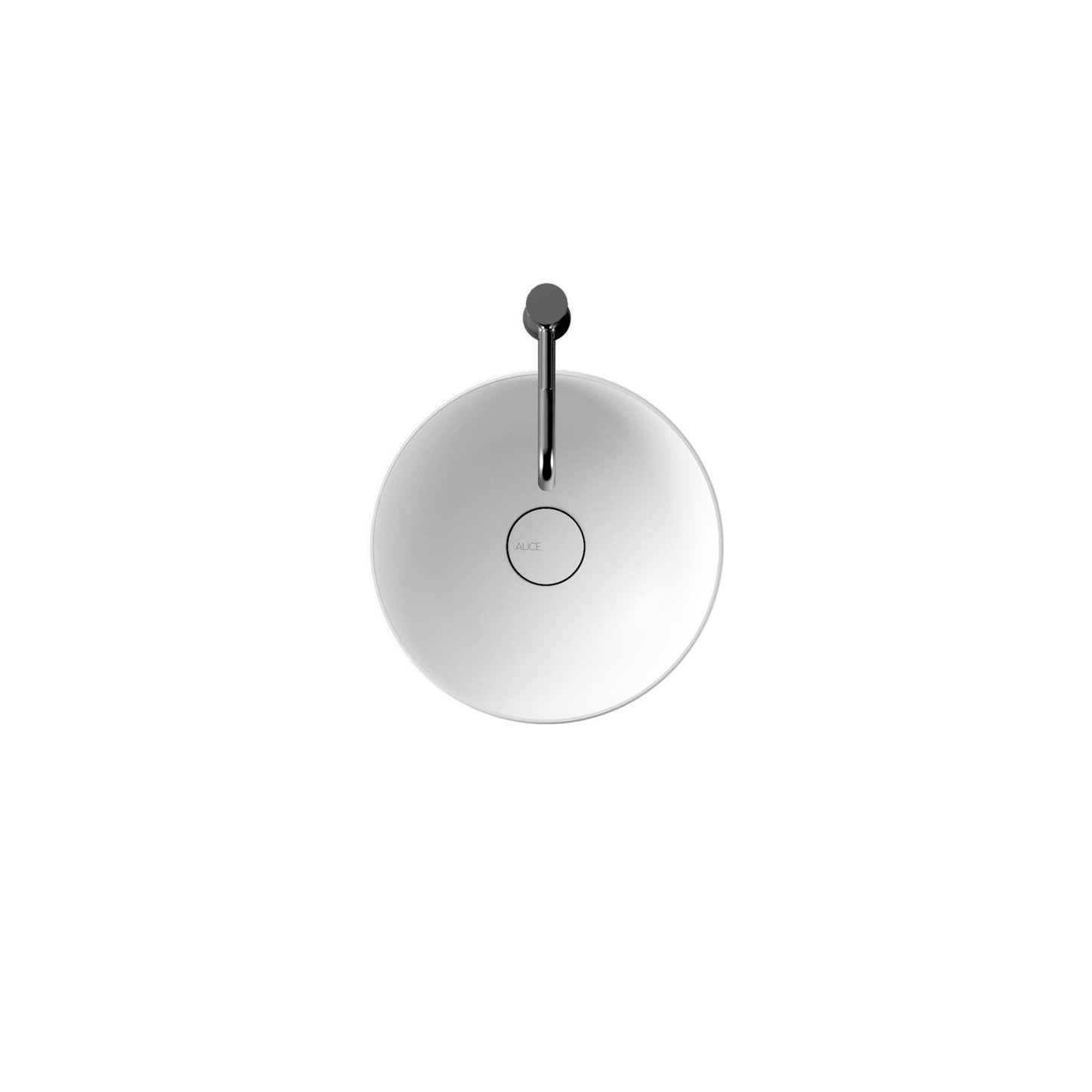 Lavabo da appoggio rotondo ø 37 cm linea Form di Alice Ceramica
