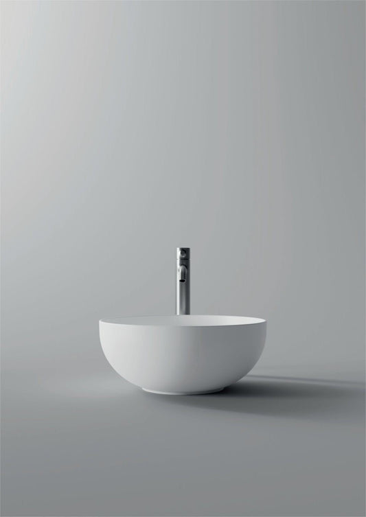 Lavabo da appoggio rotondo ø 37 cm linea Form di Alice Ceramica