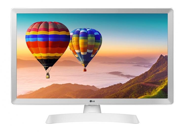 LG Monitor TV 28TN515V-WZ LED 24 Full HD Weiß WXGA DVB-T2 USB Gaming Mode PS4