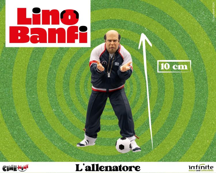 Infinite - Lino Banfi "L’Allenatore Nel Pallone" Oronzo Cana Figure Statua 10Cm