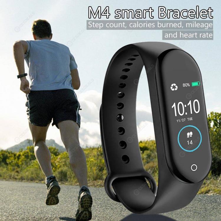 Smartwatch Uhr M4 Smart Band Fitness Tracker Pulsmesser Für Sport
