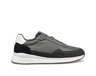 GEOX Sneaker Branthon Stoff Grau