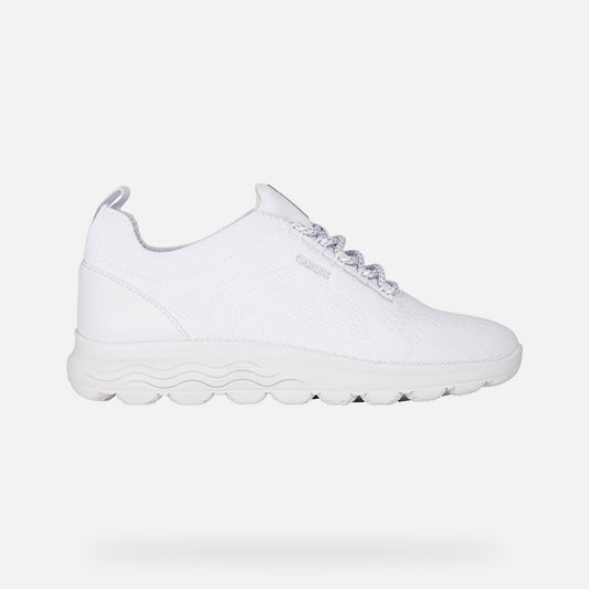 Geox Spherica weiße Damen-Sneaker