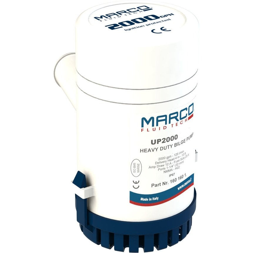 Marco UP2000 Pompa immersione 126 l/min 24v