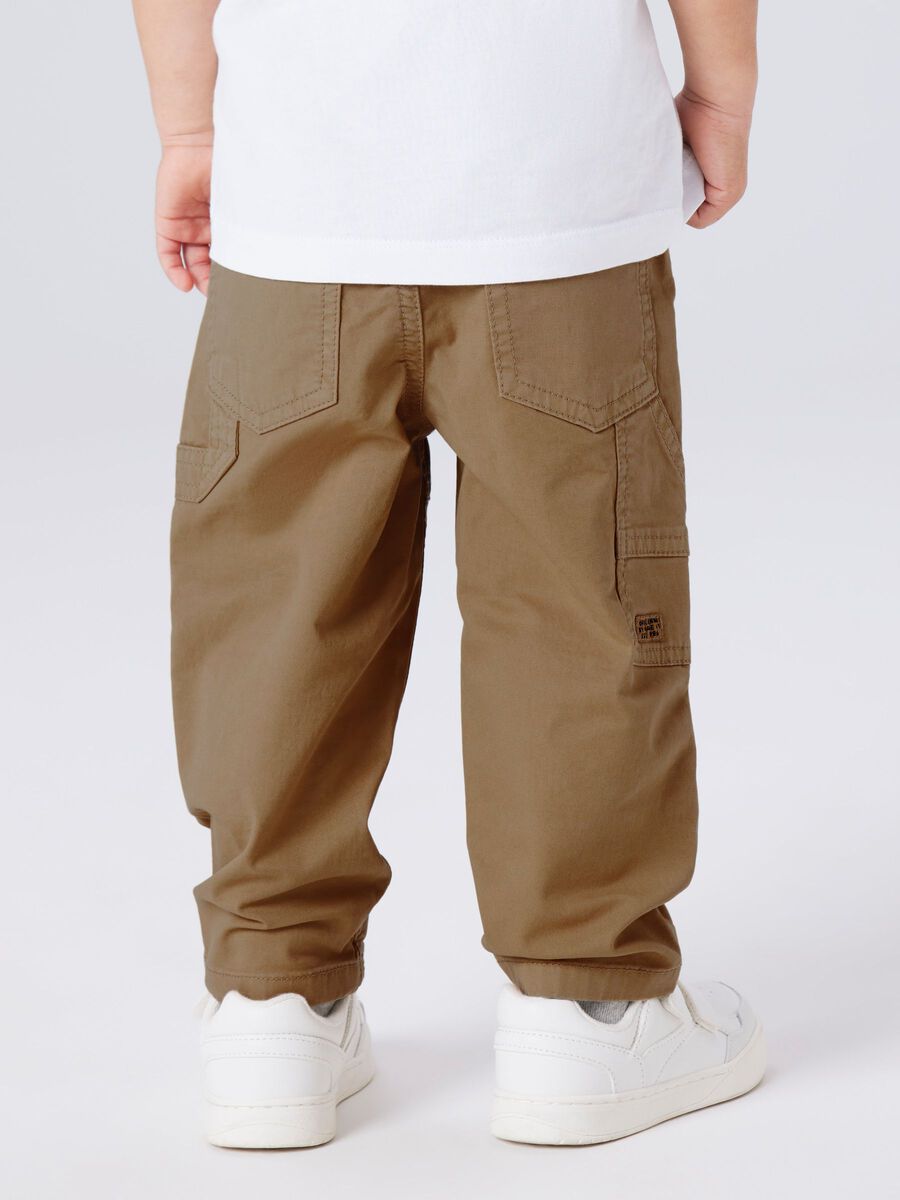 Name It Pantalone Twill Bambino Verde Kelp Bombo MBen Tap - 13249476