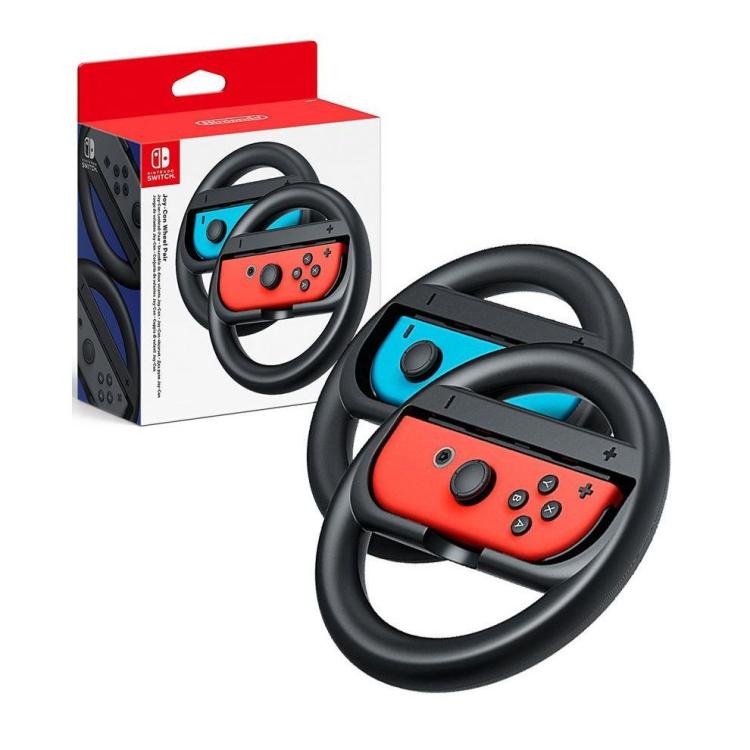 Joy-Con Paar Lenkrad Nintendo Switch Controller Auto Mario Kart 8 Rad-Paar