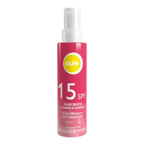 Dry Body and Hair Oil SPF 15