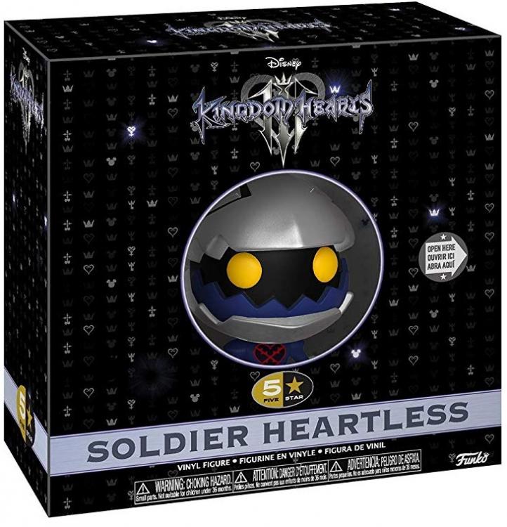 Funko 5 Star: Kingdom Hearts Iii Soldier Heartless Vinyl Action Figure Statuetta